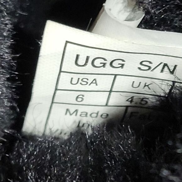 Ugg Size 6 Tall Black Boots - Picture 11 of 11